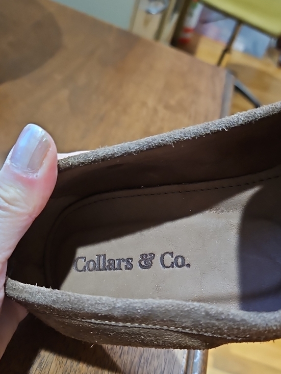 Collars & Co. Men’s Brown Suede Penny Loafers main image 11